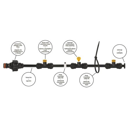 Set Poartă de Abur Răcoritoare 7,5m (ECO-Z1007)