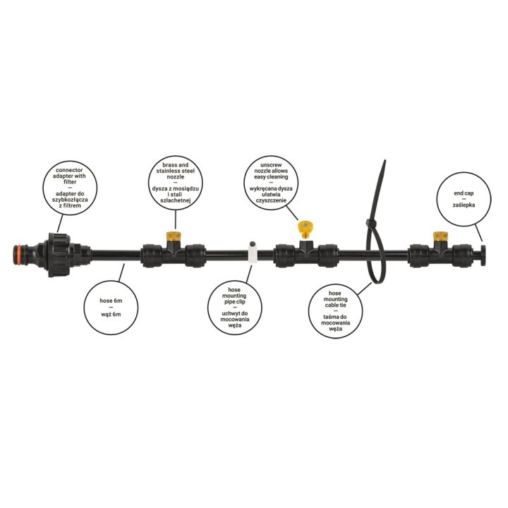 Set Poartă de Aburi Răcoritoare 12m (ECO-Z1012)