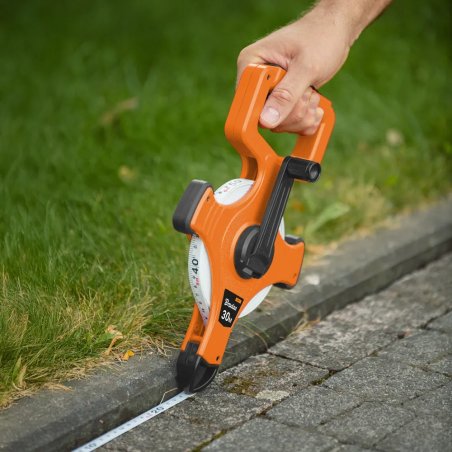 Ruletă cu manivelă din fibră de sticlă 30 metri