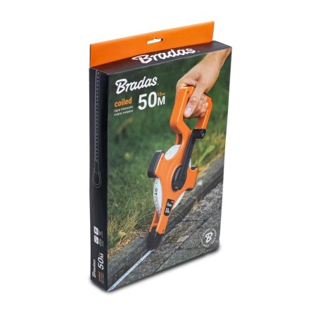 Ruletă cu manivelă din fibră de sticlă 50 metri