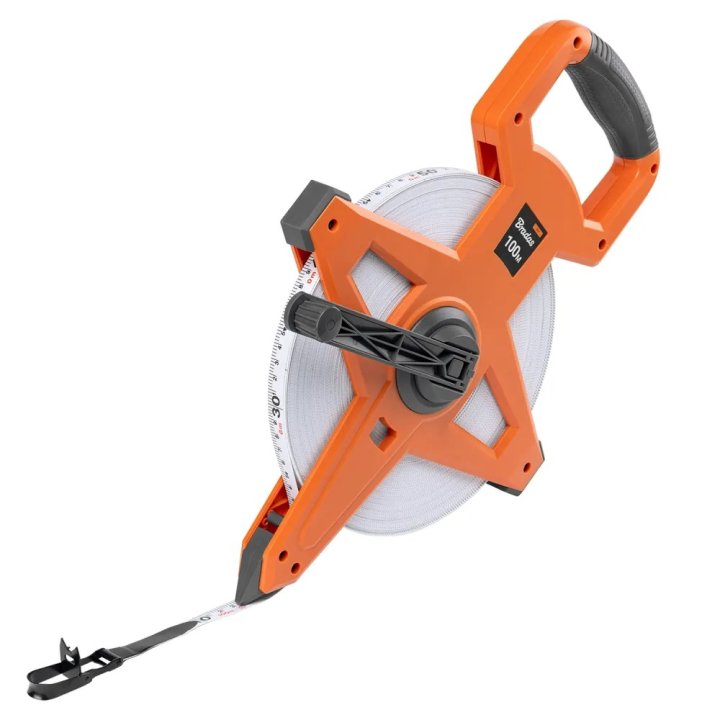 Ruletă cu manivelă din fibră de sticlă 100 metri 3 x spid