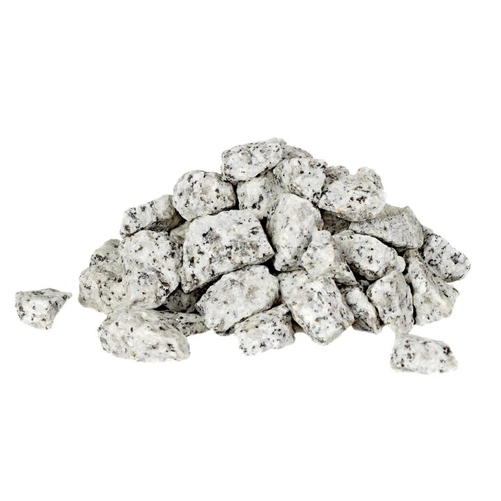 Piatră concasată de granit 8/16mm negru/alb