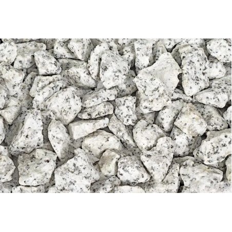 Piatră concasată de granit 8/16mm negru/alb