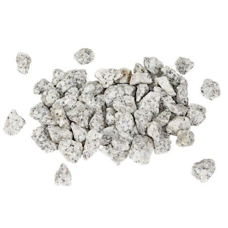 Pietriș de granit 16/22mm negru/alb