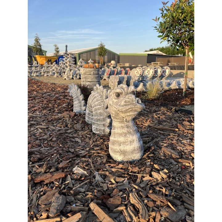 Statuetă dragon din 3 piese