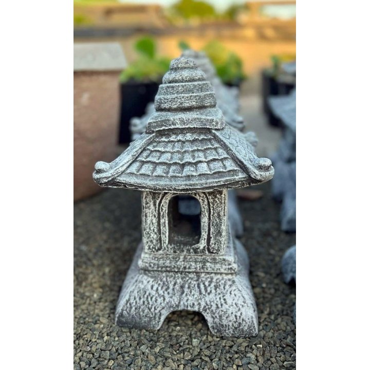Pagodă 3 piese (cu acoperiș tip țiglă) 38cm