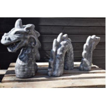 Statuetă dragon din trei piese (mare)