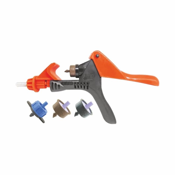 Clește cu pârghie pentru inserarea picurătorilor cu gheare