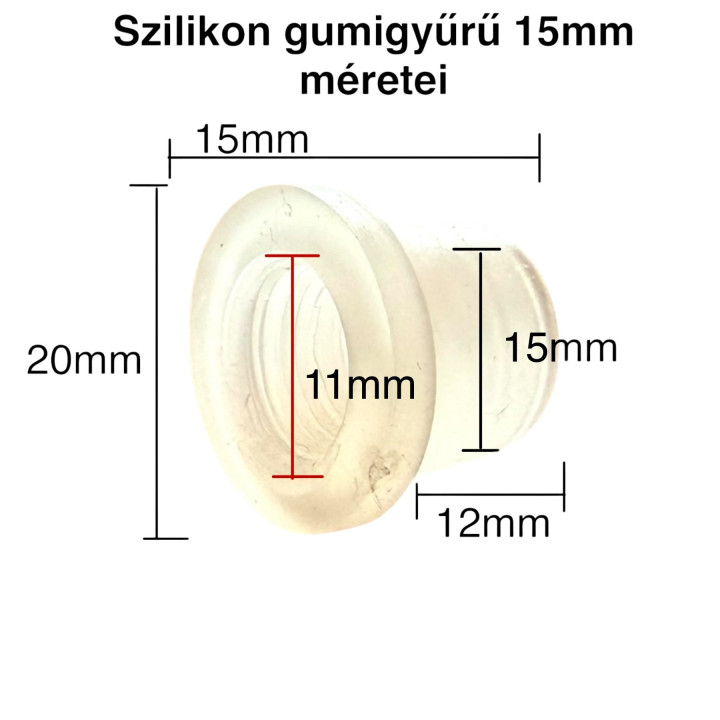 Garnitura de cauciuc15mm