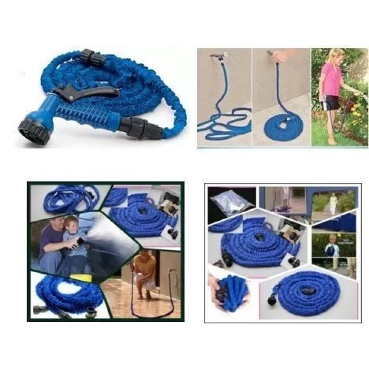 Set furtun de udat TRICK HOSE flexibil, elastic, anti-răsucire