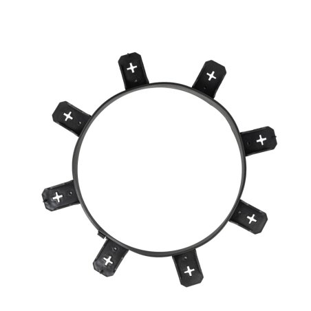 Bordură de grădină QUICK-BORD neagră 100/45 mm