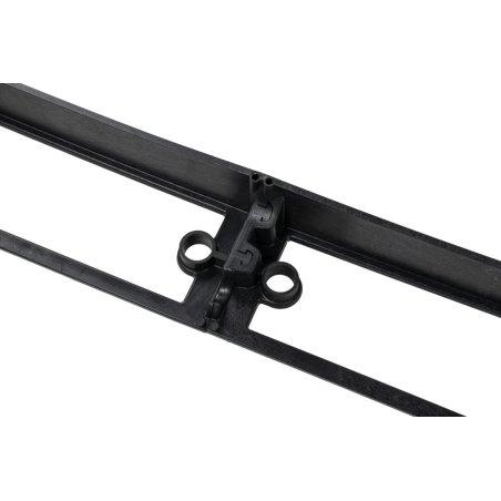 RIM-BORD LINEO bordură de grădină neagră 100/45 mm