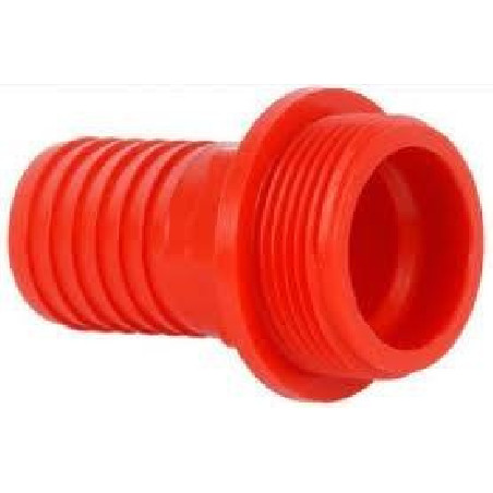 Stut cu filet exterior 1" (rosu)