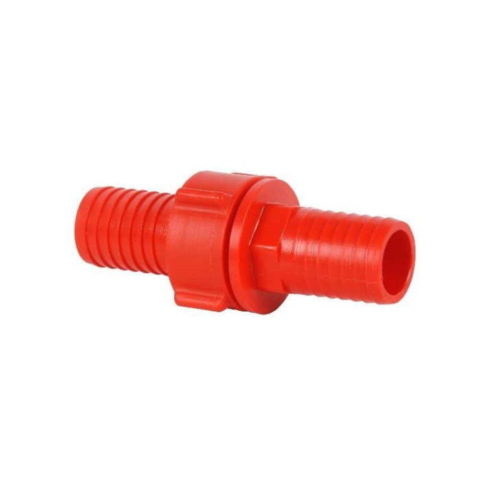 Cupla cu filet 3/4" pentru innadire furtun 3/4" (rosu)