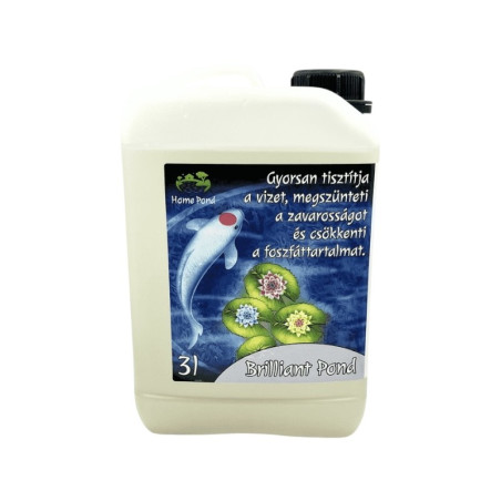 Brilliant Pond (3 Litri) - Reducător de turbiditate și de fosfat a apei