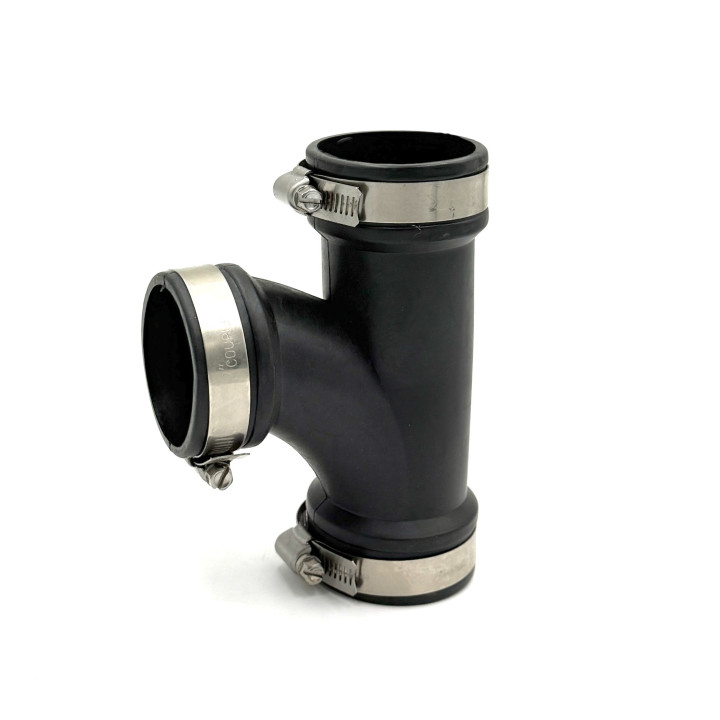 Cot flexibil din cauciuc cu formă de T 50mm(1,1/2")