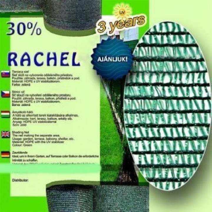 Plasa de umbrire Rachel30 6x50m 30%  - fish-farm.ro