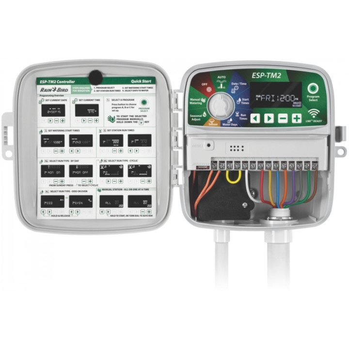 Controler de irigare pentru exterior Rain Bird ESP-TM-2 12 cu pregătire Wifi