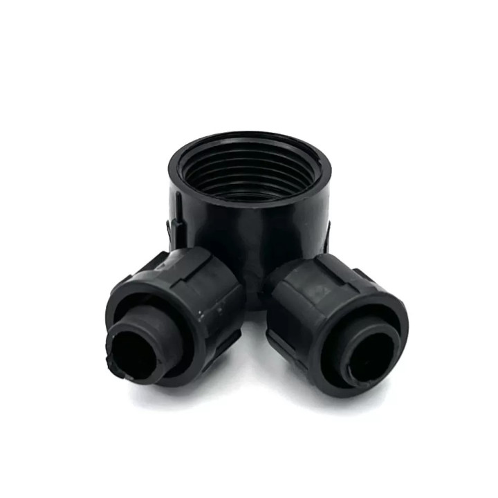 Ramificatie 2 iesiri pentru banda de picurare 17x1 FI