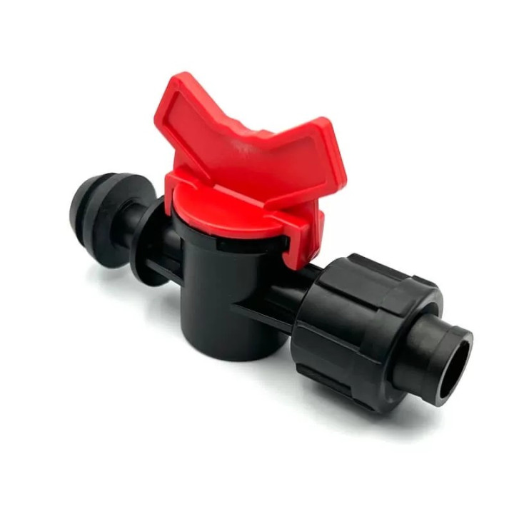 Robinet de picurare premium cu inel de cauciuc cu flanșă dublă PP