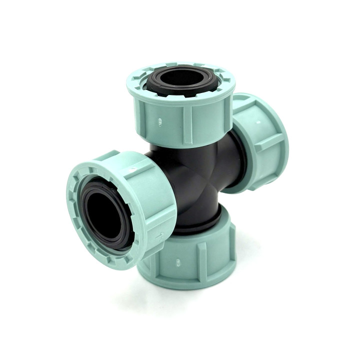 Electrovana manifold cruce 1" HHHH 4 x Olandez