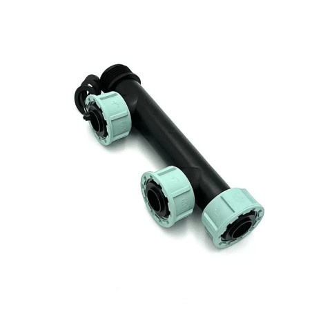 Electrovana manifold  1" FI - 3 Olandez PP
