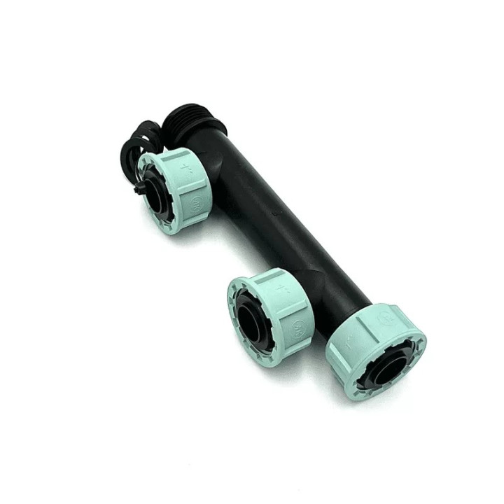 Electrovana manifold  1" FI - 3 Olandez PP