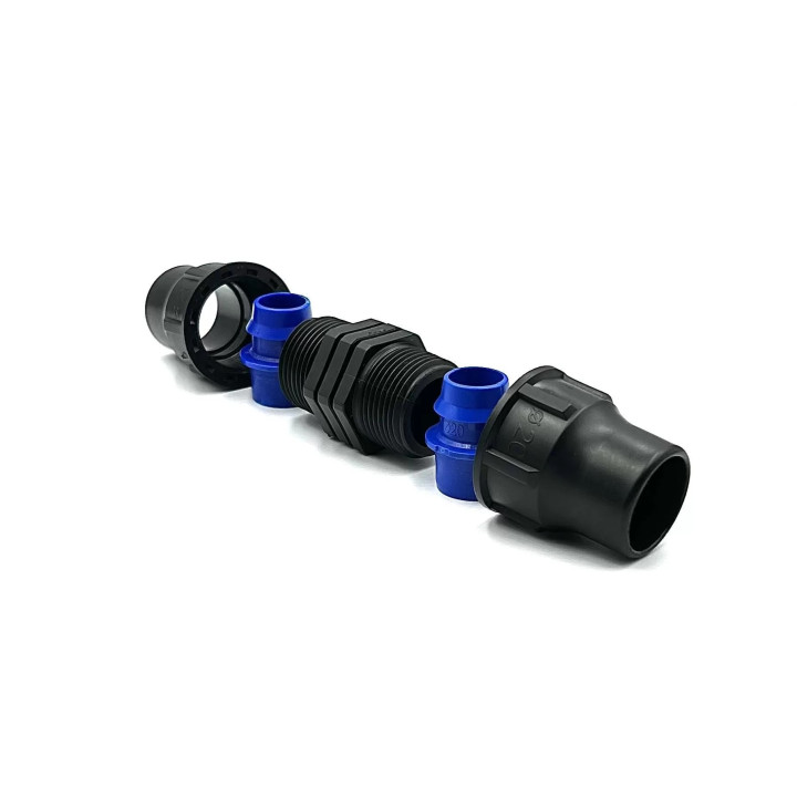 Fiting variabil filetat 20x20mm PP