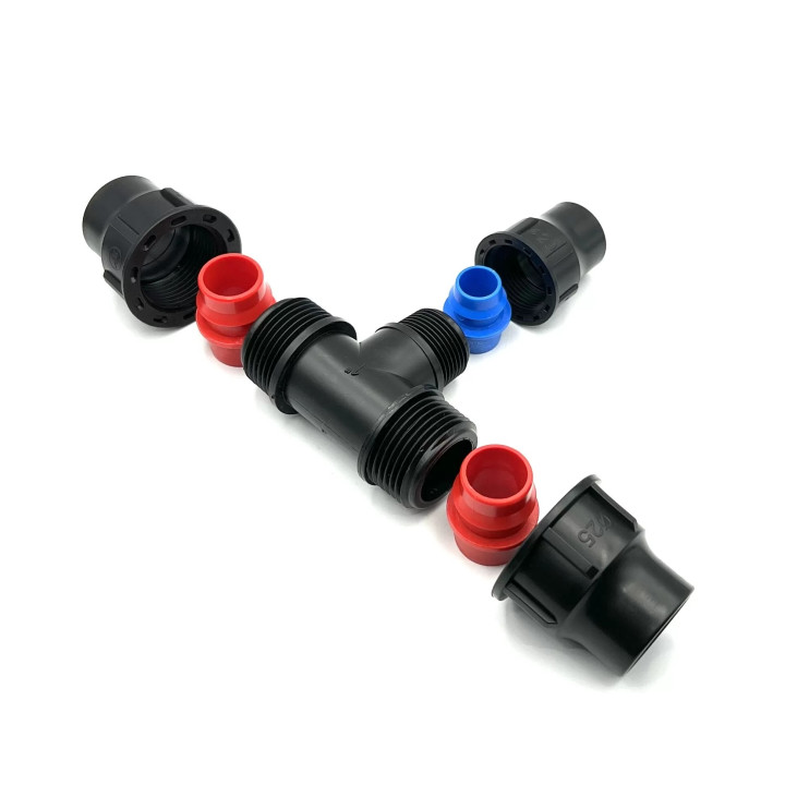 Teu variabil filetat 25x20x25 pp