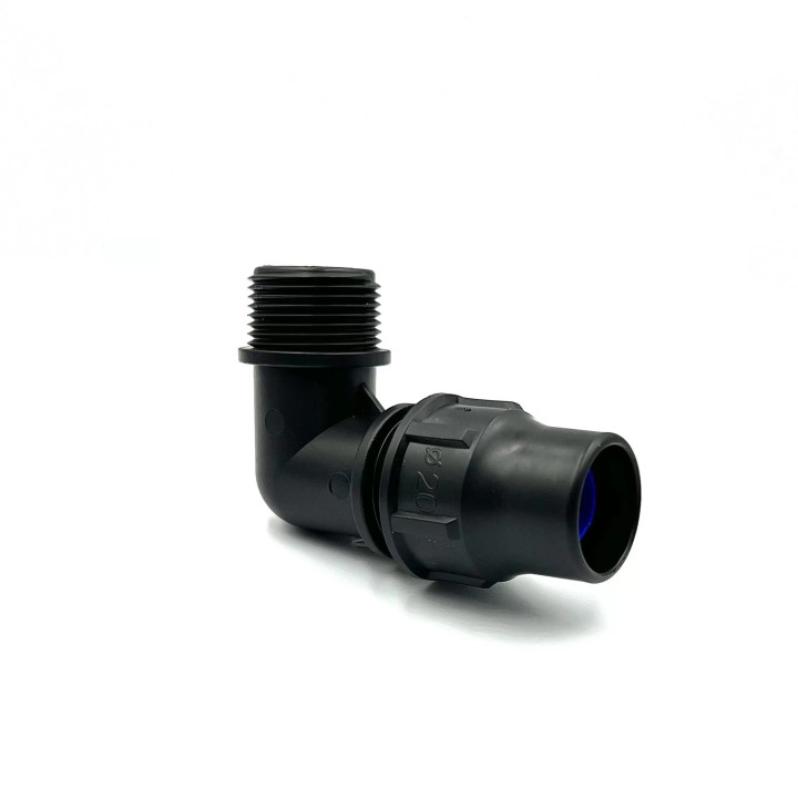 Cot variabil filetat 20x1/2"FE PP