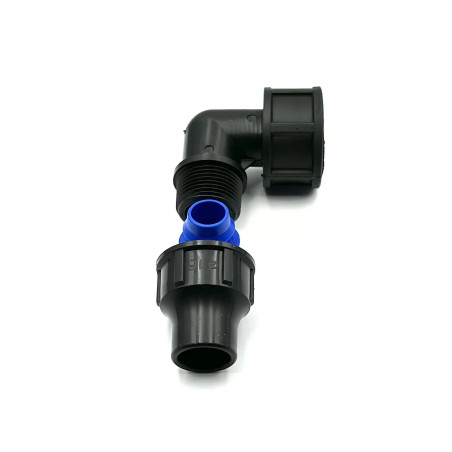 Cot variabil filetat 20x1/2" FI PP