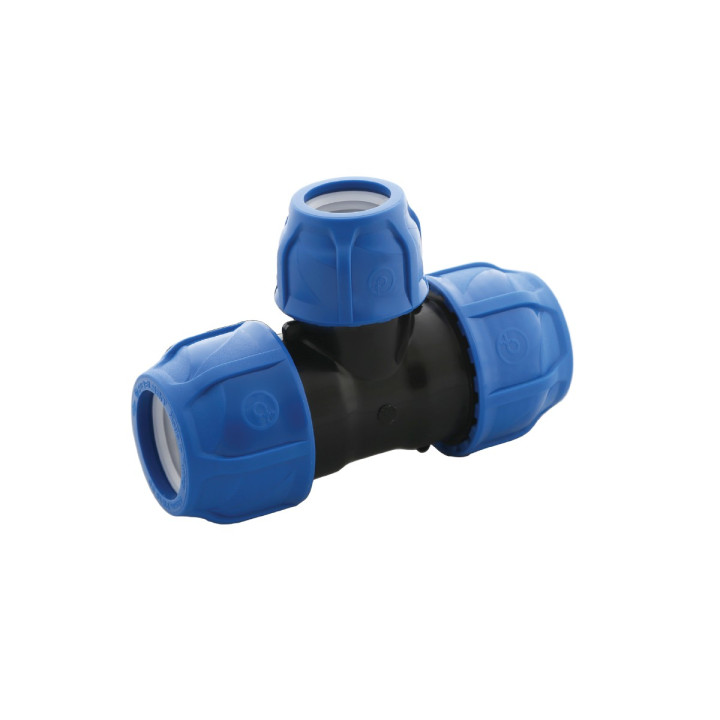 Teu redus PE 90-75-90mm fitinguri sisteme de irigatii