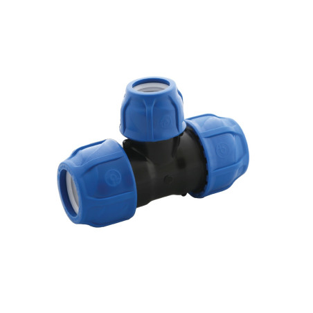 Teu redus PE 110-75-110mm fitinguri sisteme de irigatii