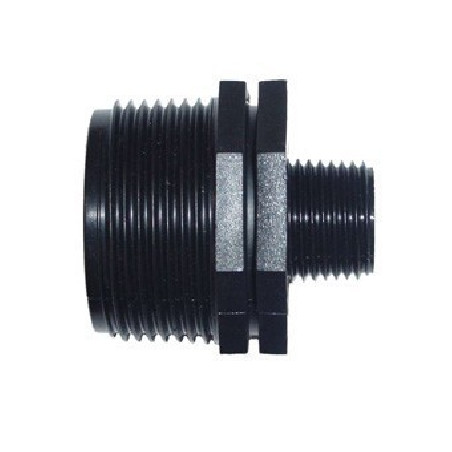 Plastic reductie niplu 1" x 3/4" FE-FE