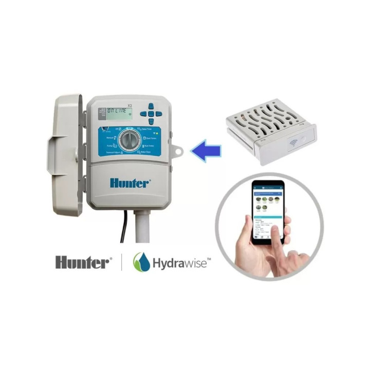 Programator irigatii Hunter X2 401E exterior cu 4 zone