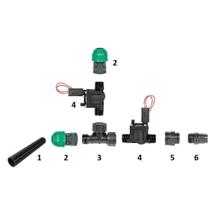 Hunter PGV-100 1" electrovalve, filet exterior