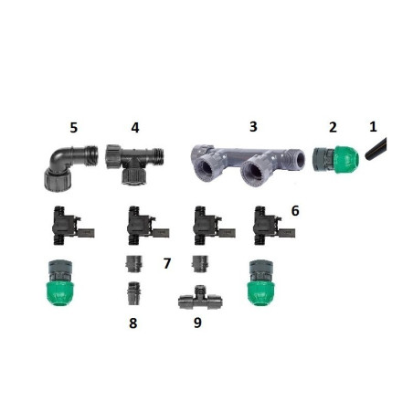 Hunter PGV-101 electrovalve, cu control debit 1",  filet exterior