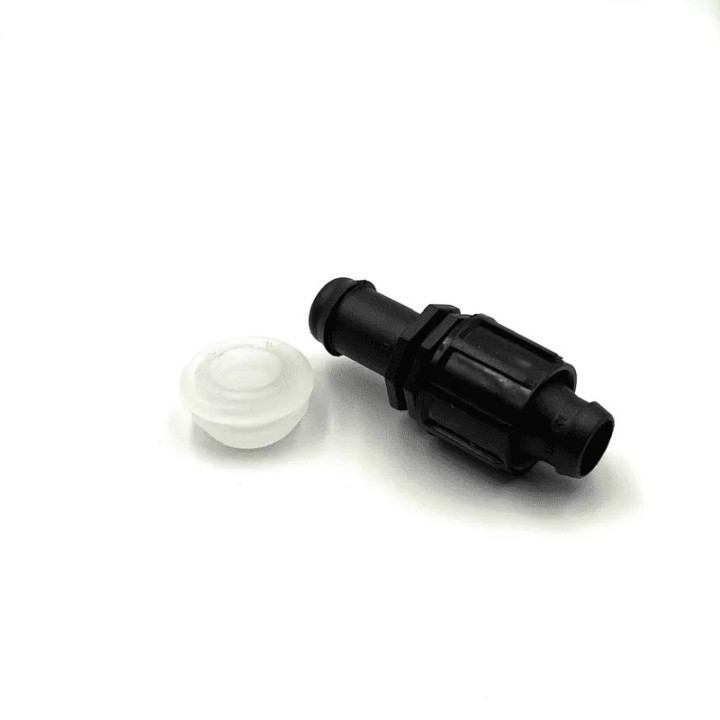 Conector cu inel pentru banda de picurare 17x16mm