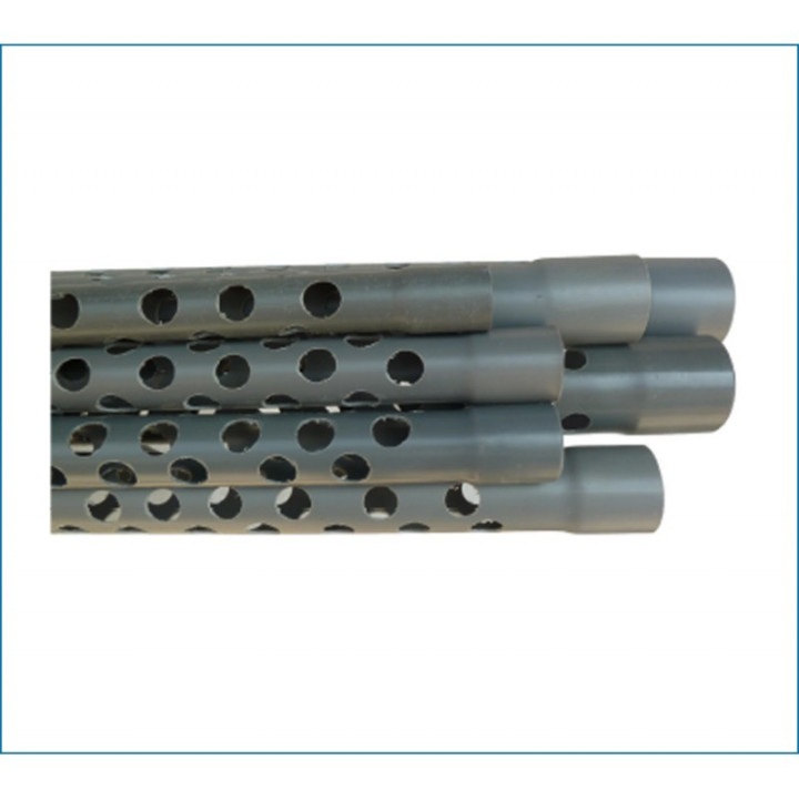 Teava PVC gaurit DN40 (1m)