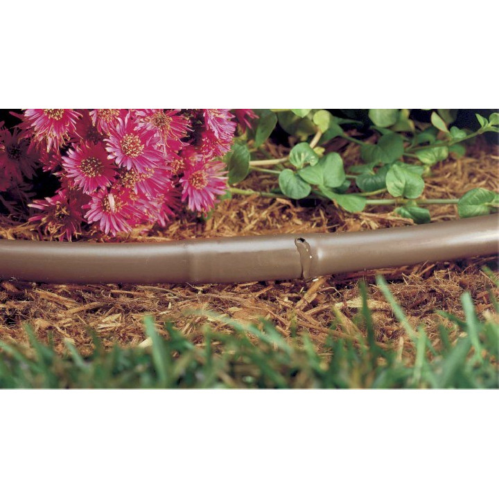 Țeavă de picurare maro pentru grădină DN20 mm 33 cm 3,3 l/h (100 m/rolă)