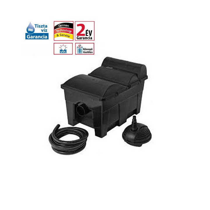 Set filtrare iaz gravitational Pontec Multiclear 15000 (11W UVC)