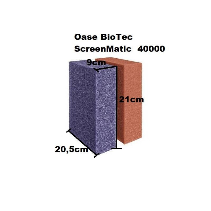 Oase BioTec ScreenMatic (12) 40000 bureti (rosu/mov)
