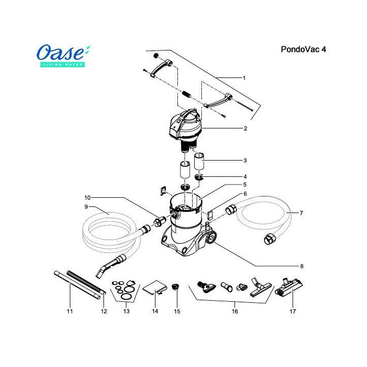 OASE  Pondovac 4 aspirator iaz (1800W)