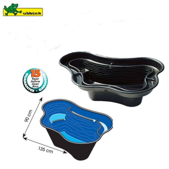 Bazin prefabricat de plastic CALMUS SII 220 L