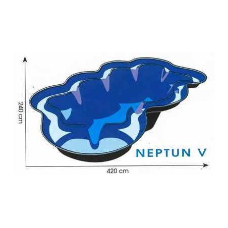 BAZIN PREFABRICAT DE PLASTIC NEPTUN V 3800 L