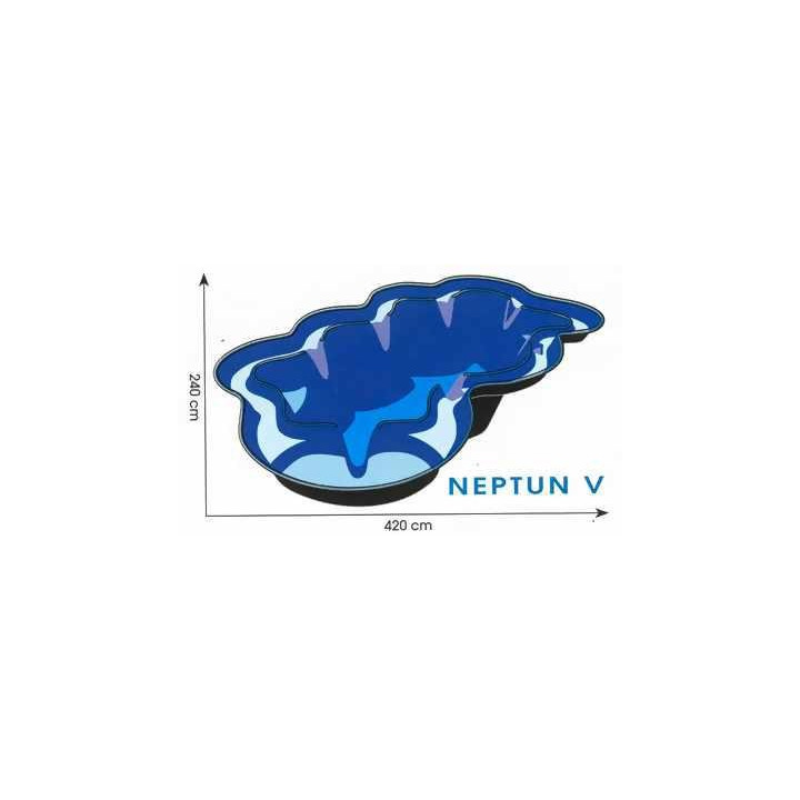 BAZIN PREFABRICAT DE PLASTIC NEPTUN V 3800 L