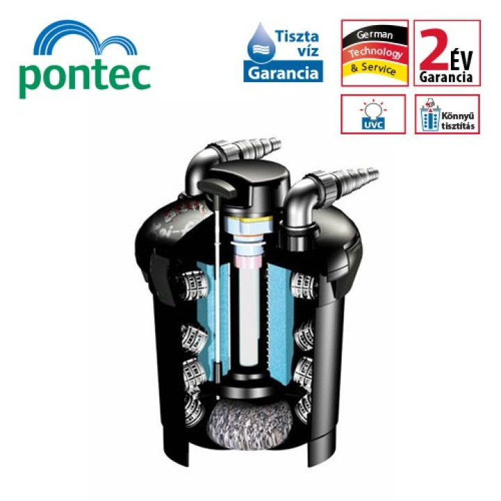 Filtru Pontec PondoPress 10000 UVC  Set 9W UVC