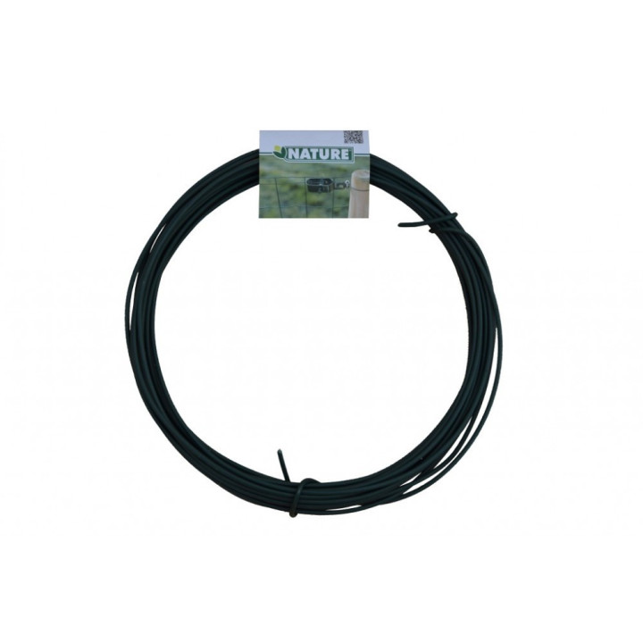 Sârmă de legare cu strat de plastic verde 1,4 mm - 30 m - fish-farm.ro