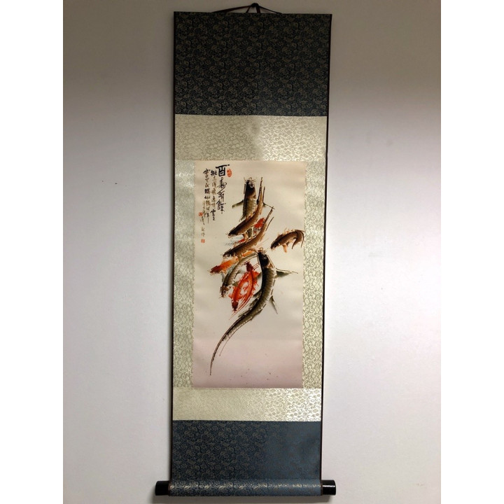 Rola de pânză tablo pește de grup 90x30cm - fish-farm.ro