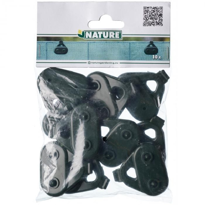 Clema de fixare pentru plase de umbrire - 10 buc/pachet- fish-farm.ro